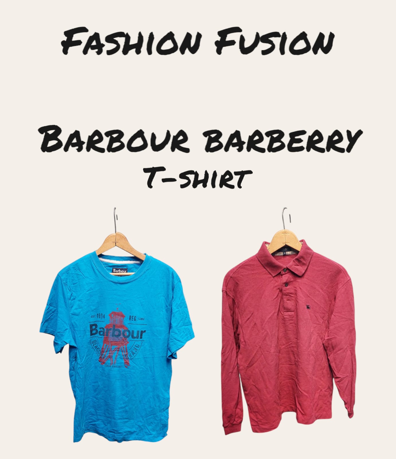 Barbour burberry t-shirt (FF-346)