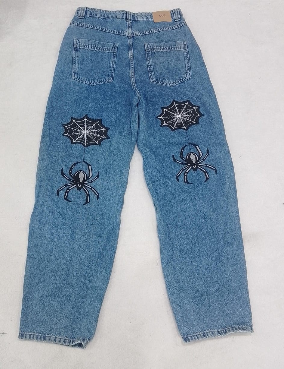 CR3125 Rework embroided Jeans - 10 Pcs