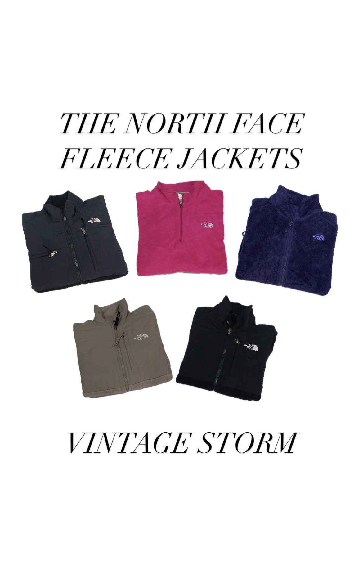 The North Face Fleece Jackets - 45 Pcs