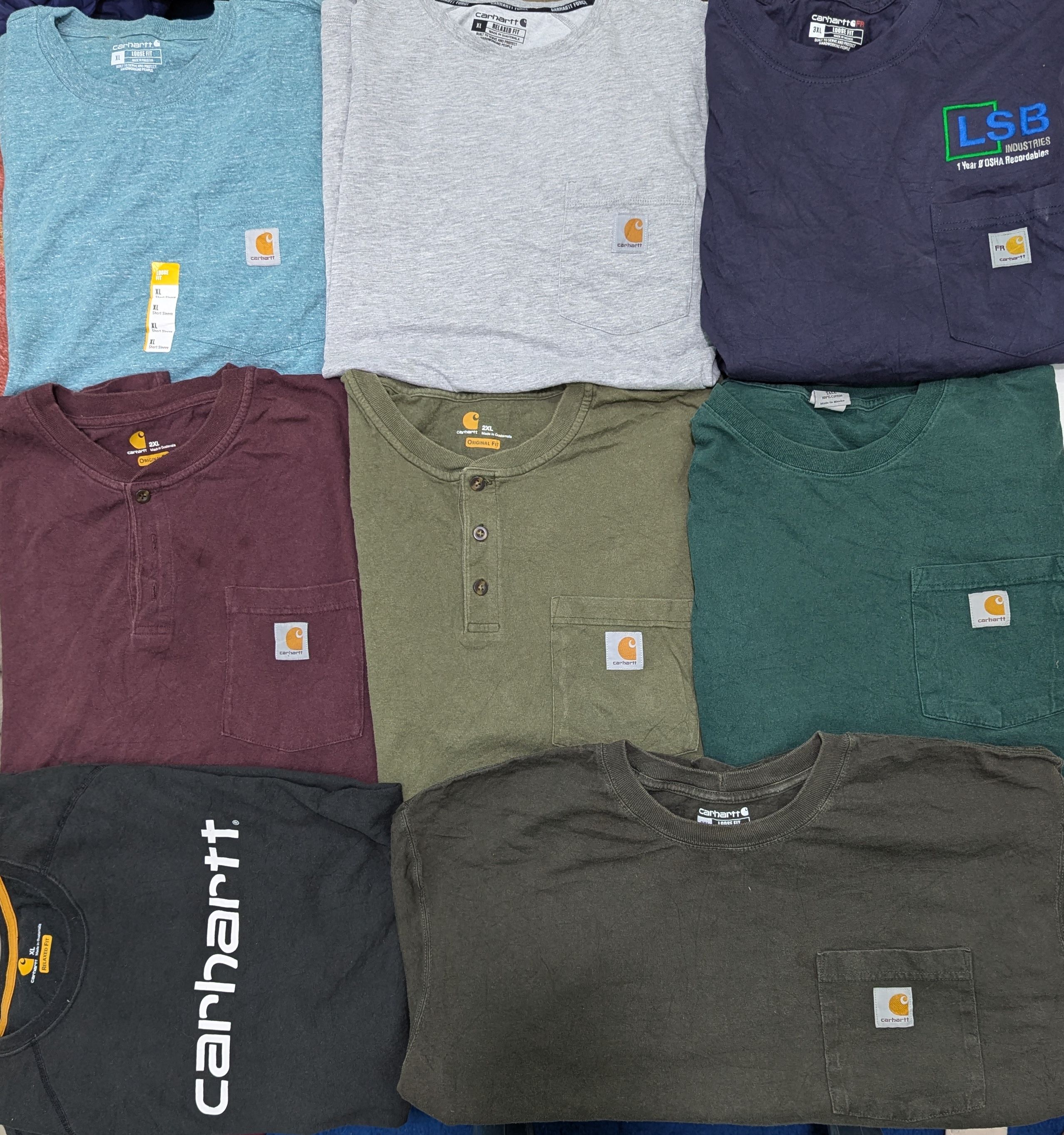 T-shirts Carhartt 27 pièces