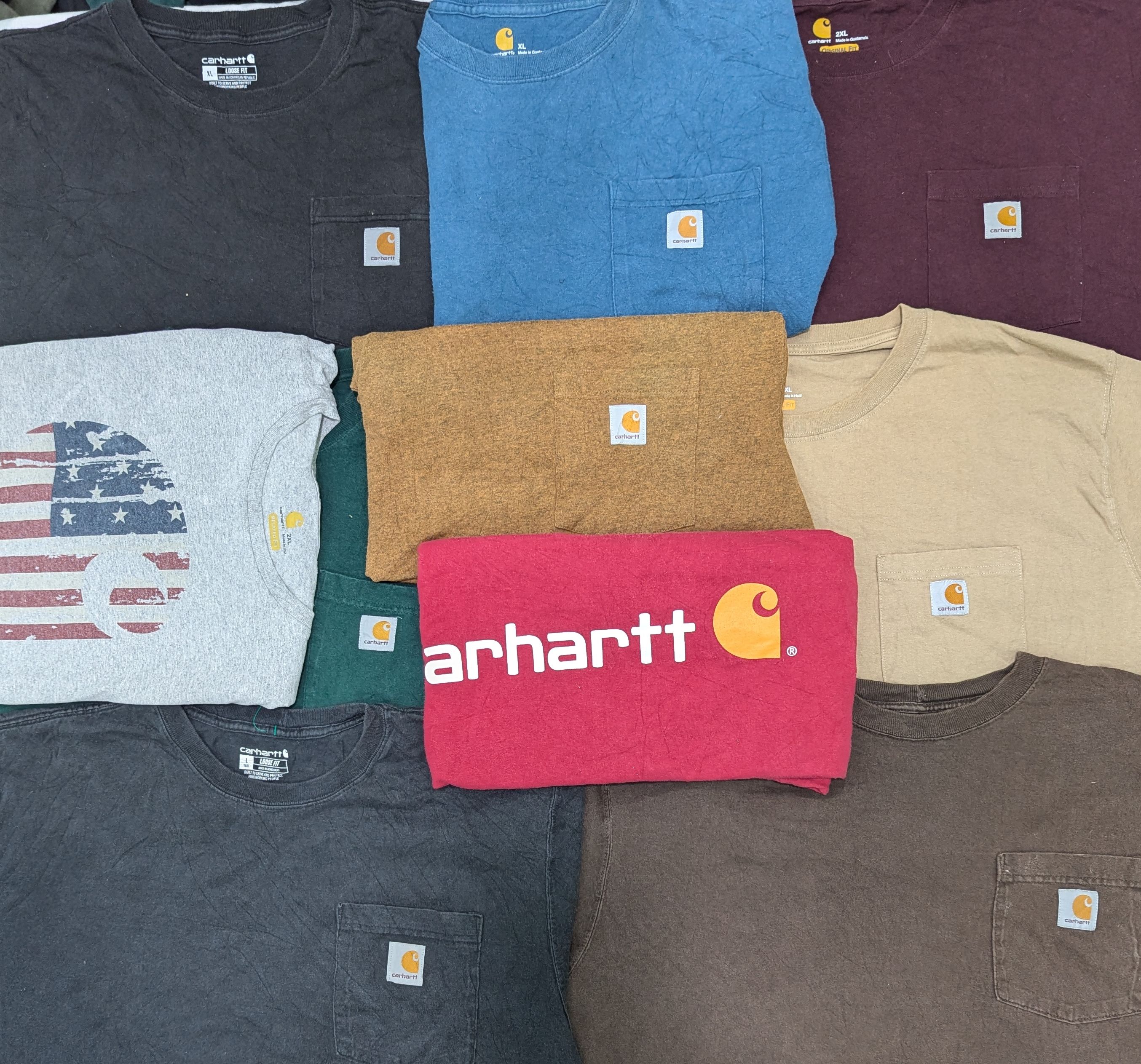 T-shirts Carhartt 25 pièces