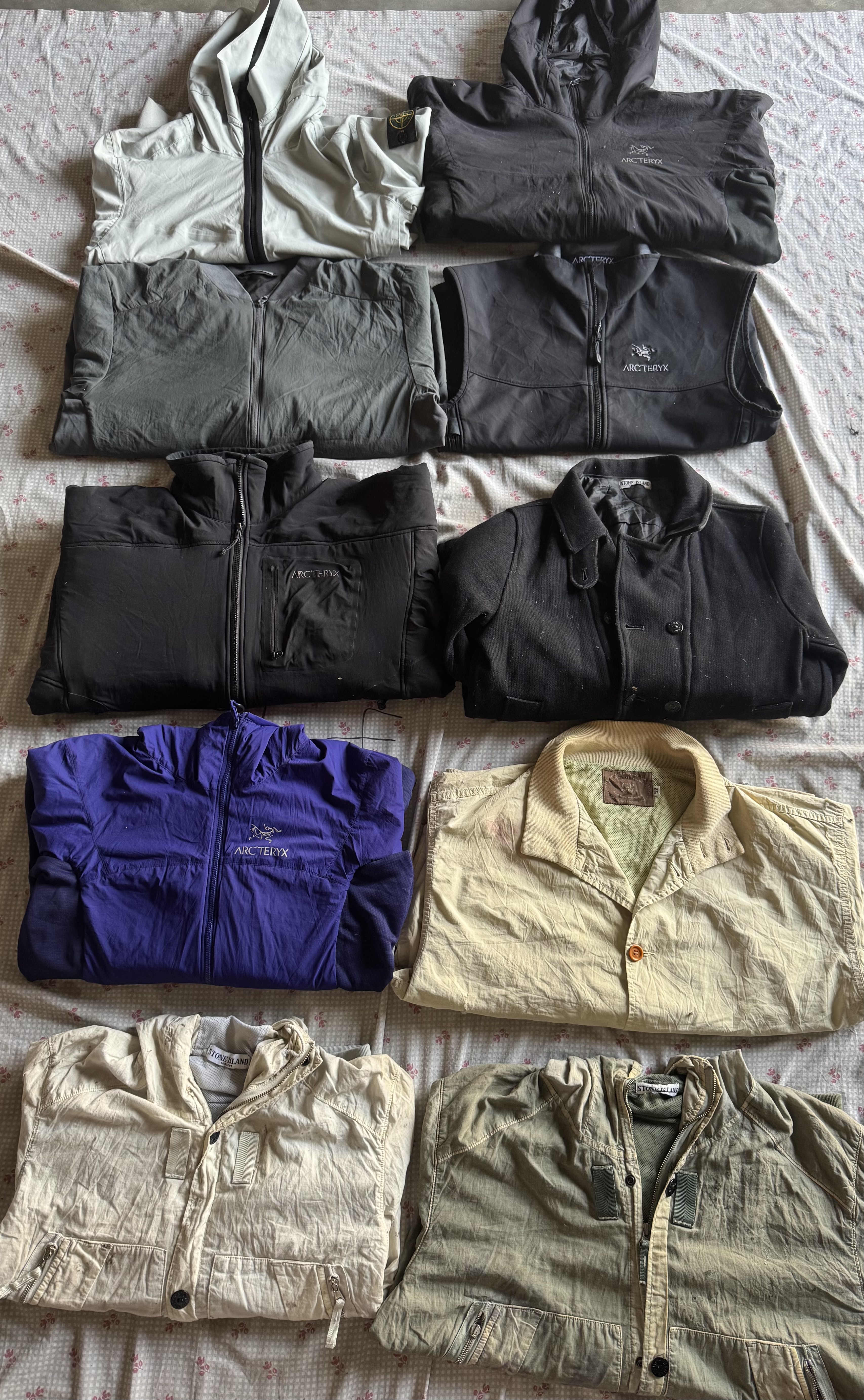 Stone Island/ Arc'teryx 12 pièces