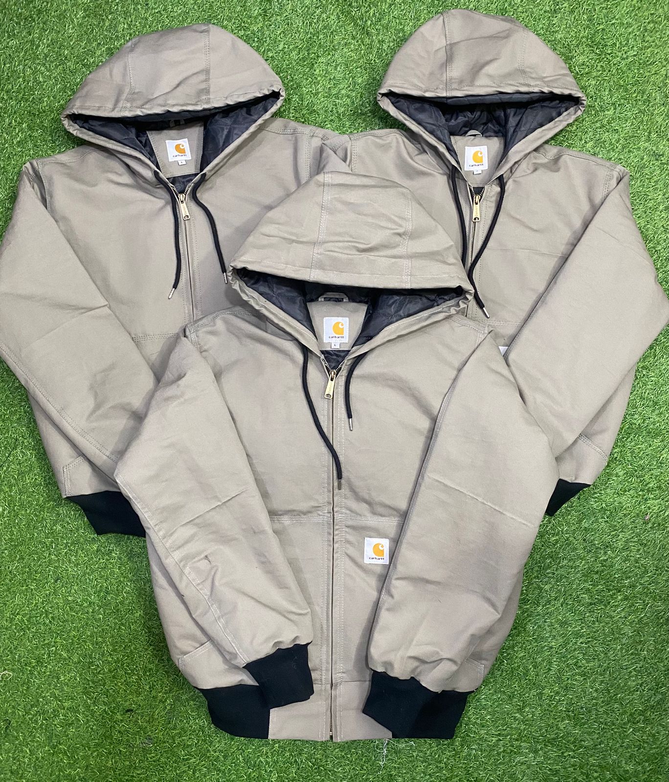 Carhartt rework hooded jackets