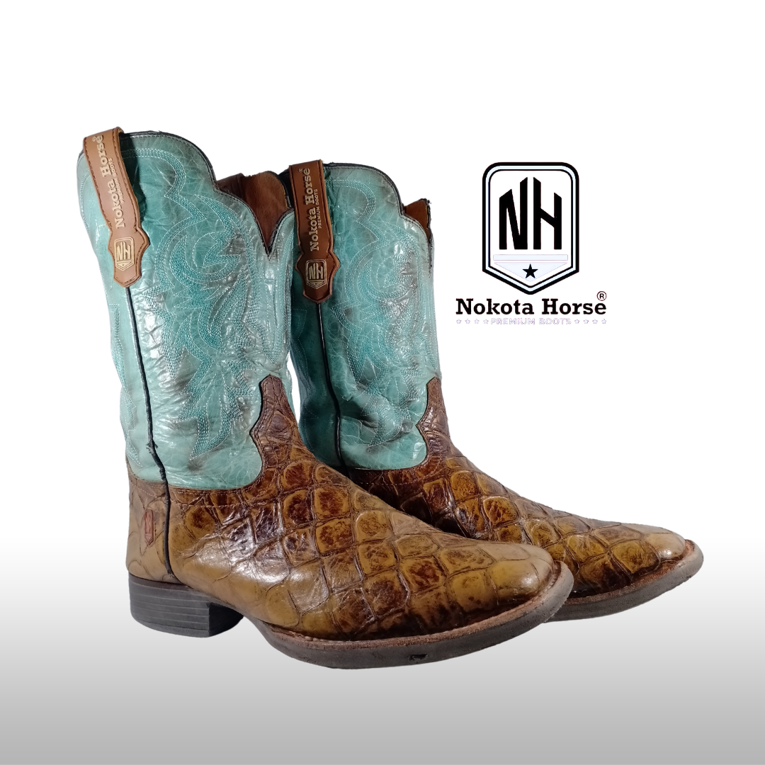 SA#103 Ariat, Nokota Horse, Justin, Tony Lama, Dingo & Plus - Collection de Bottes de Cowboy Vintage de 15 Paires