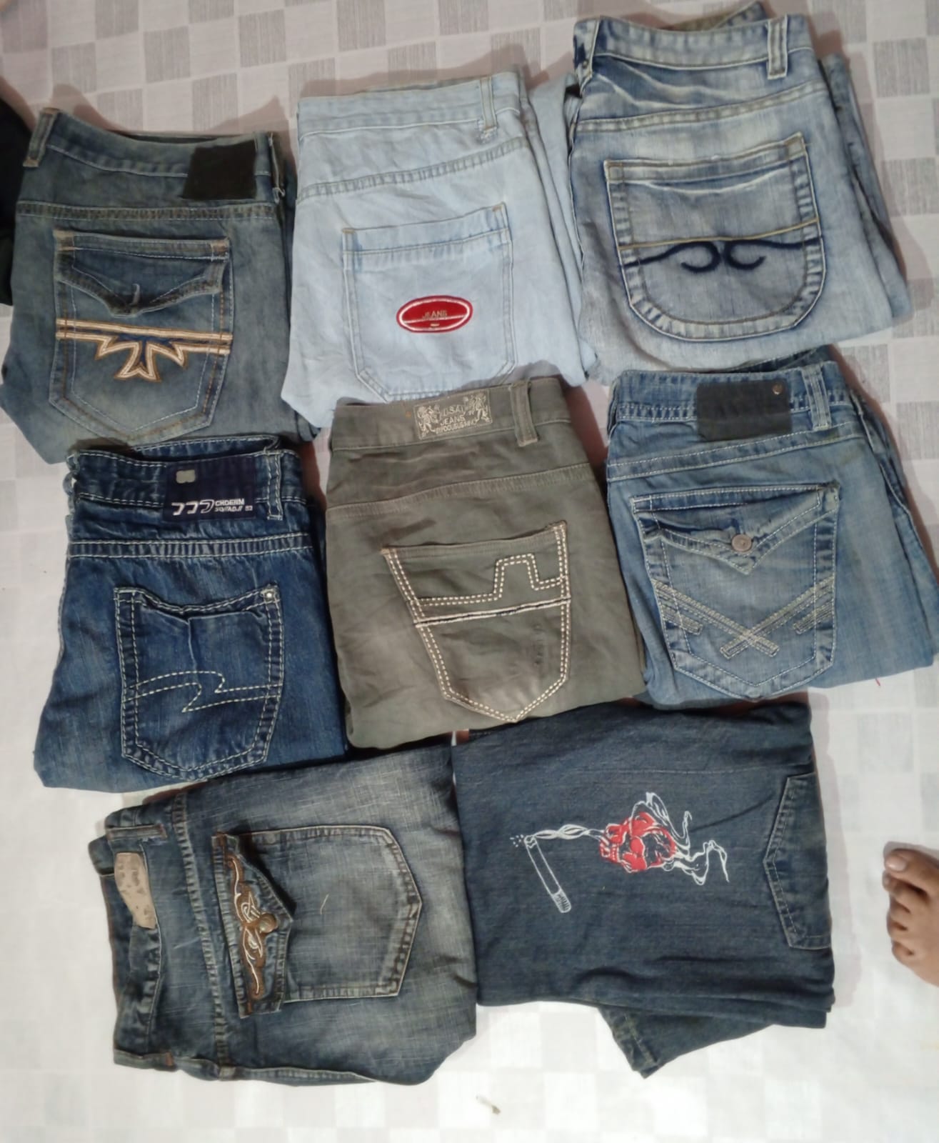 ID 92 DICKIES AND OTHER MIX BRANDS TOTAL 12 PIECES