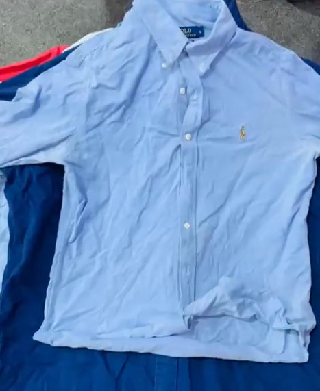 Polo Ralph Lauren and Burberry Shirts 50 Pieces