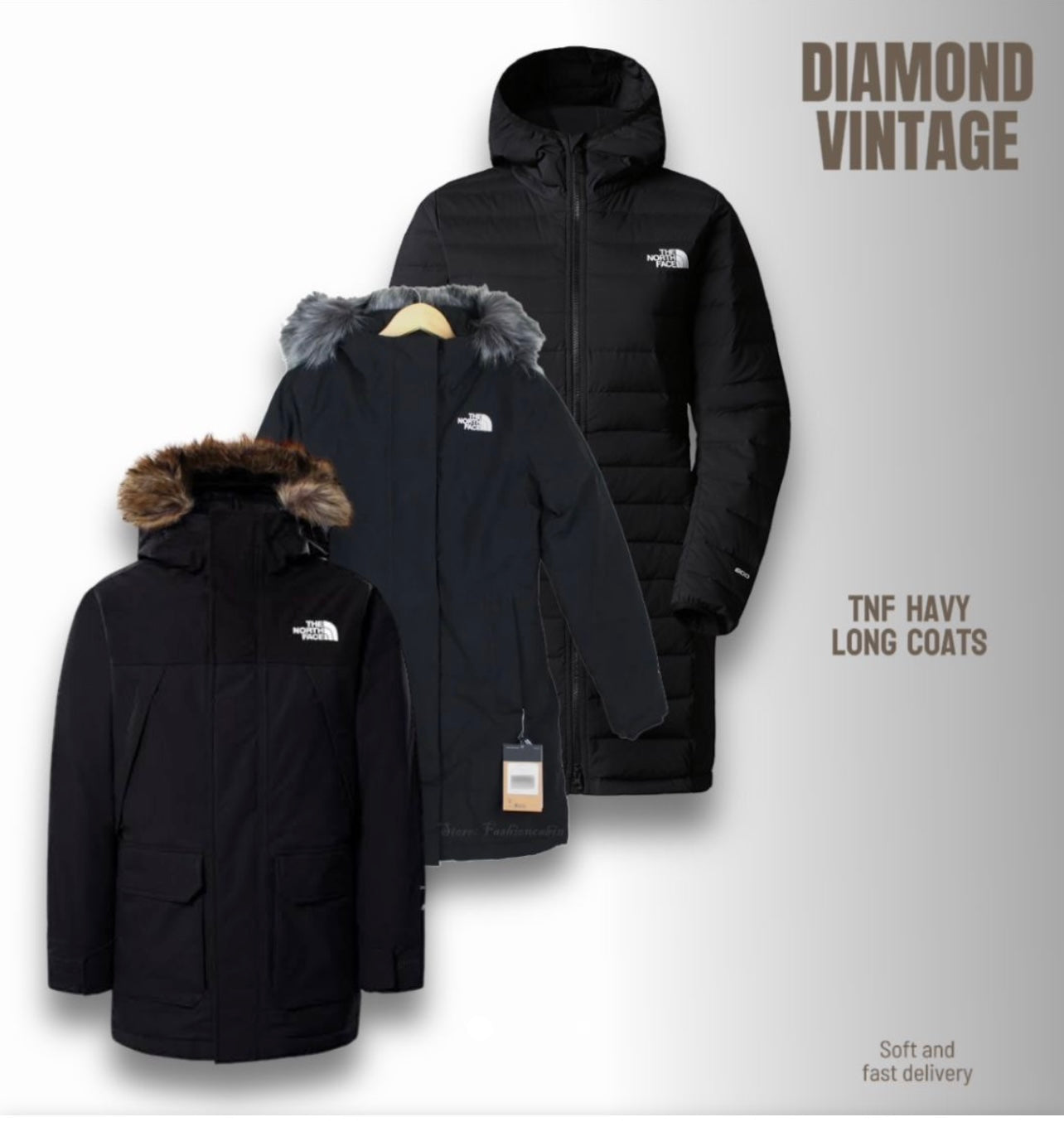 La veste longue The North Face