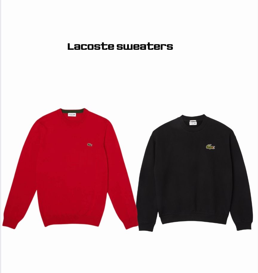 Lacoste sweaters