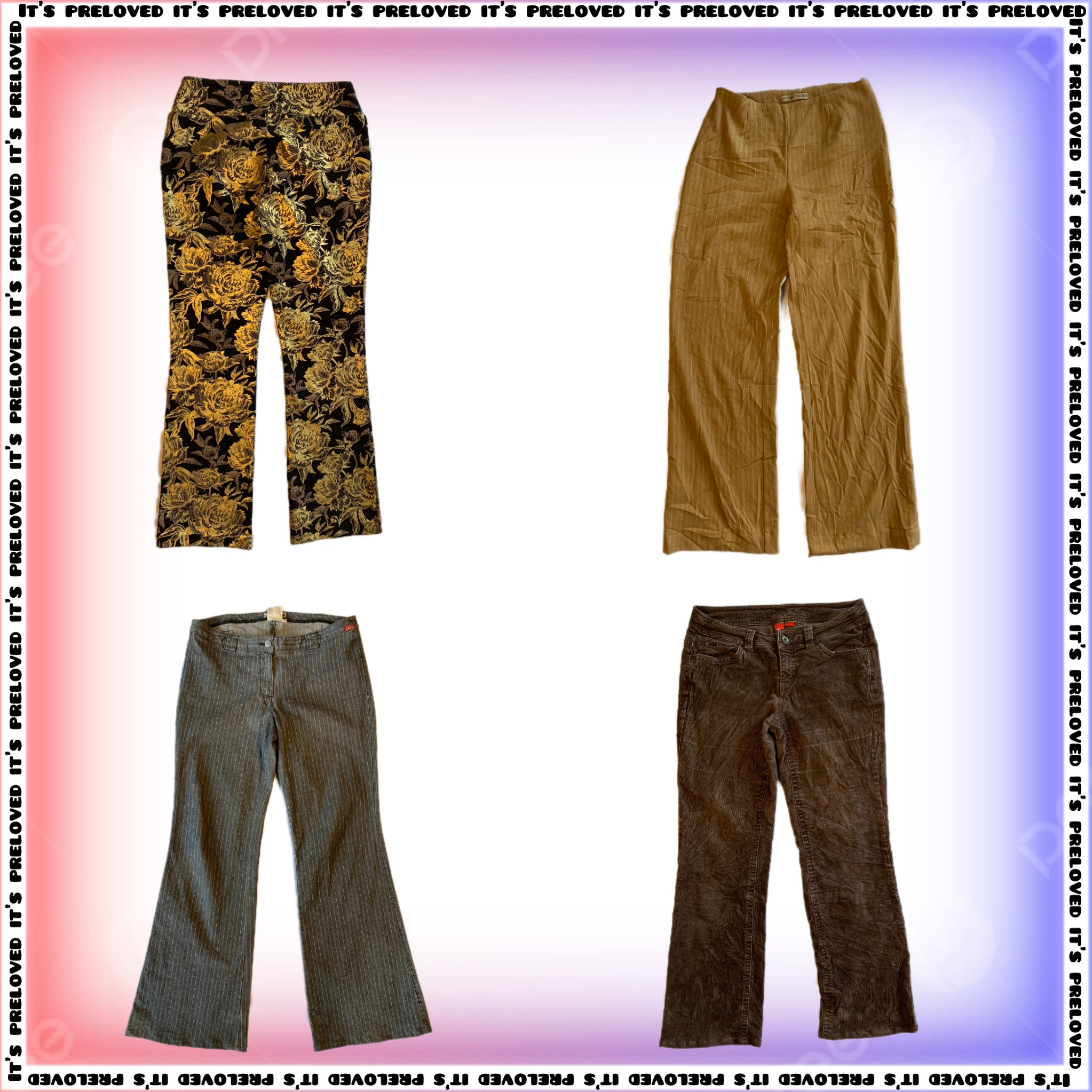 Unique Retro Pants Mix (SS-936)