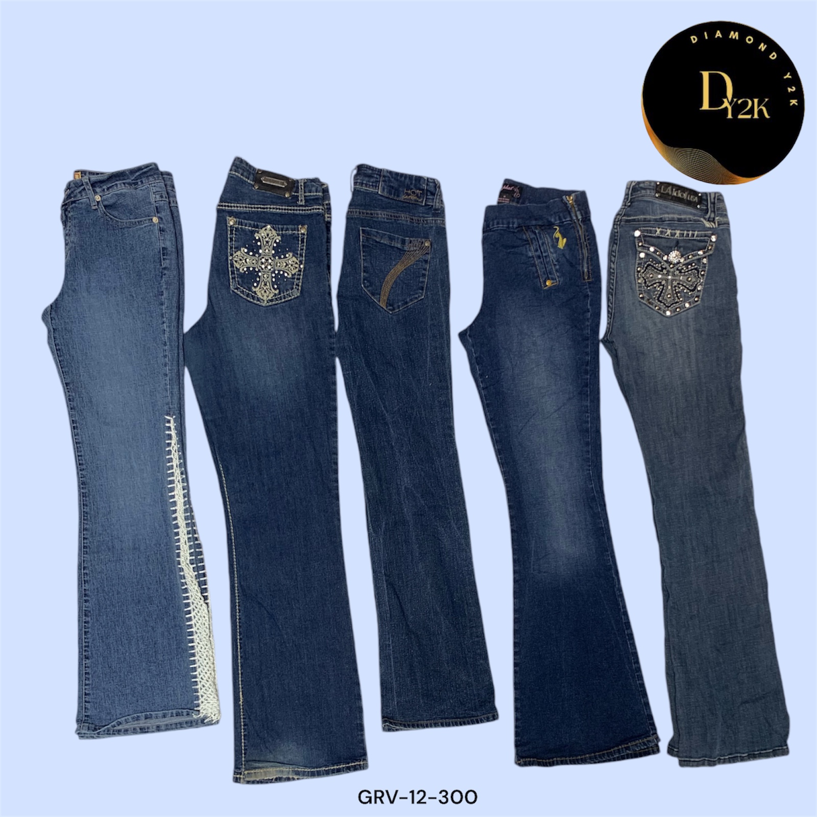 Vintage Y2K Flared Jeans – Baby Phat &More... (GRV-12-300)