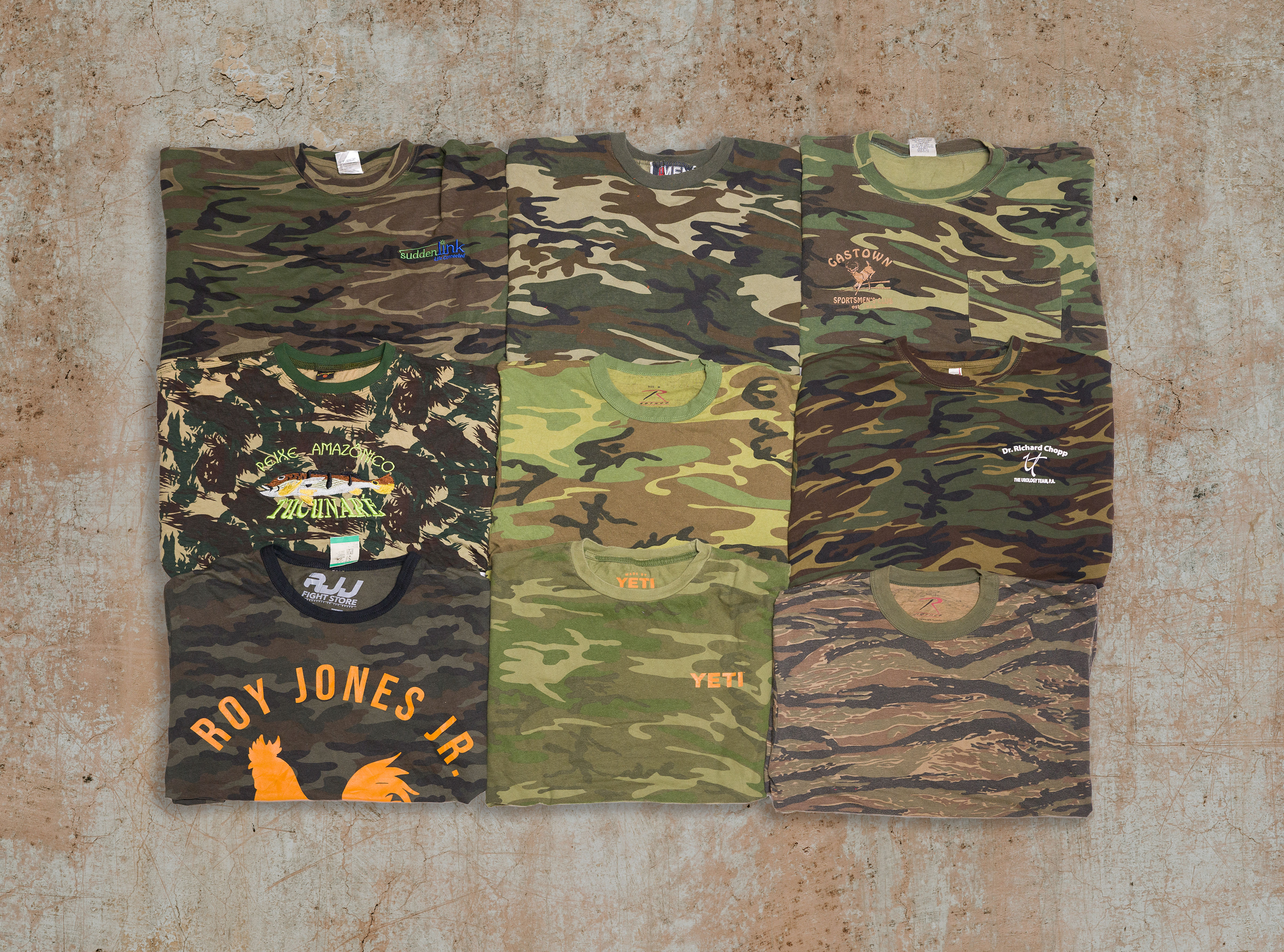 FNC-16 Camouflage T-Shirts 30 Stk.