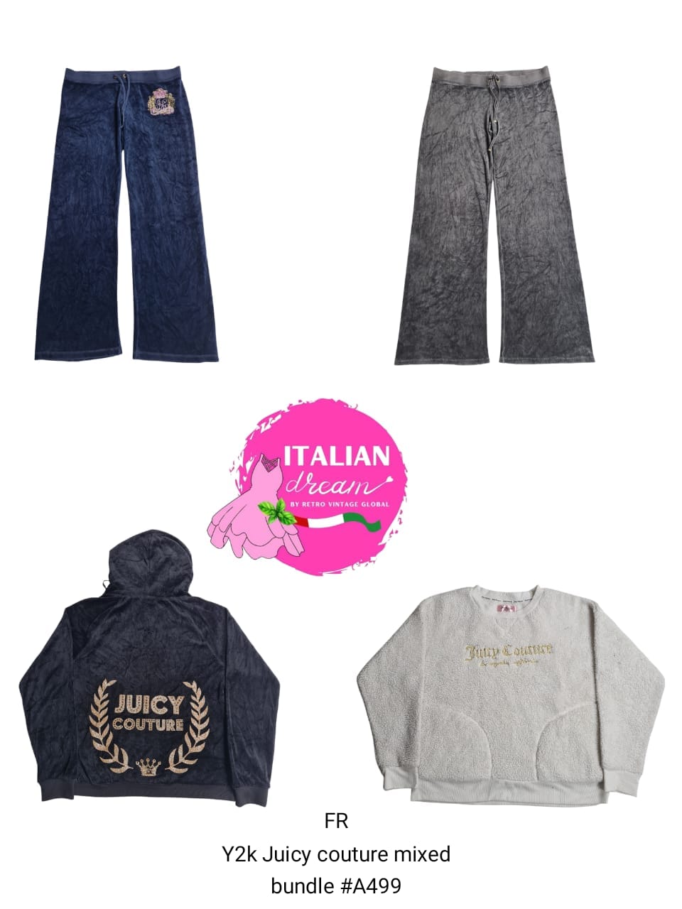 Bundle mixte Y2k Juicy Couture