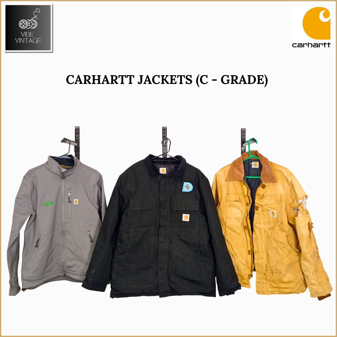 CARHARTT JACKETS (C GRADE) -08 PCS