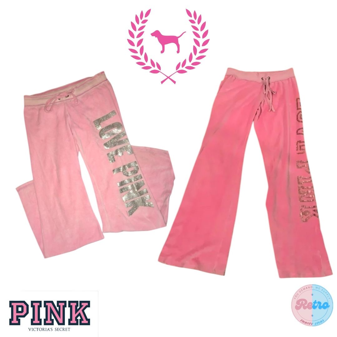 Original Pink Branded Leggings & Trousers: 14 Pcs