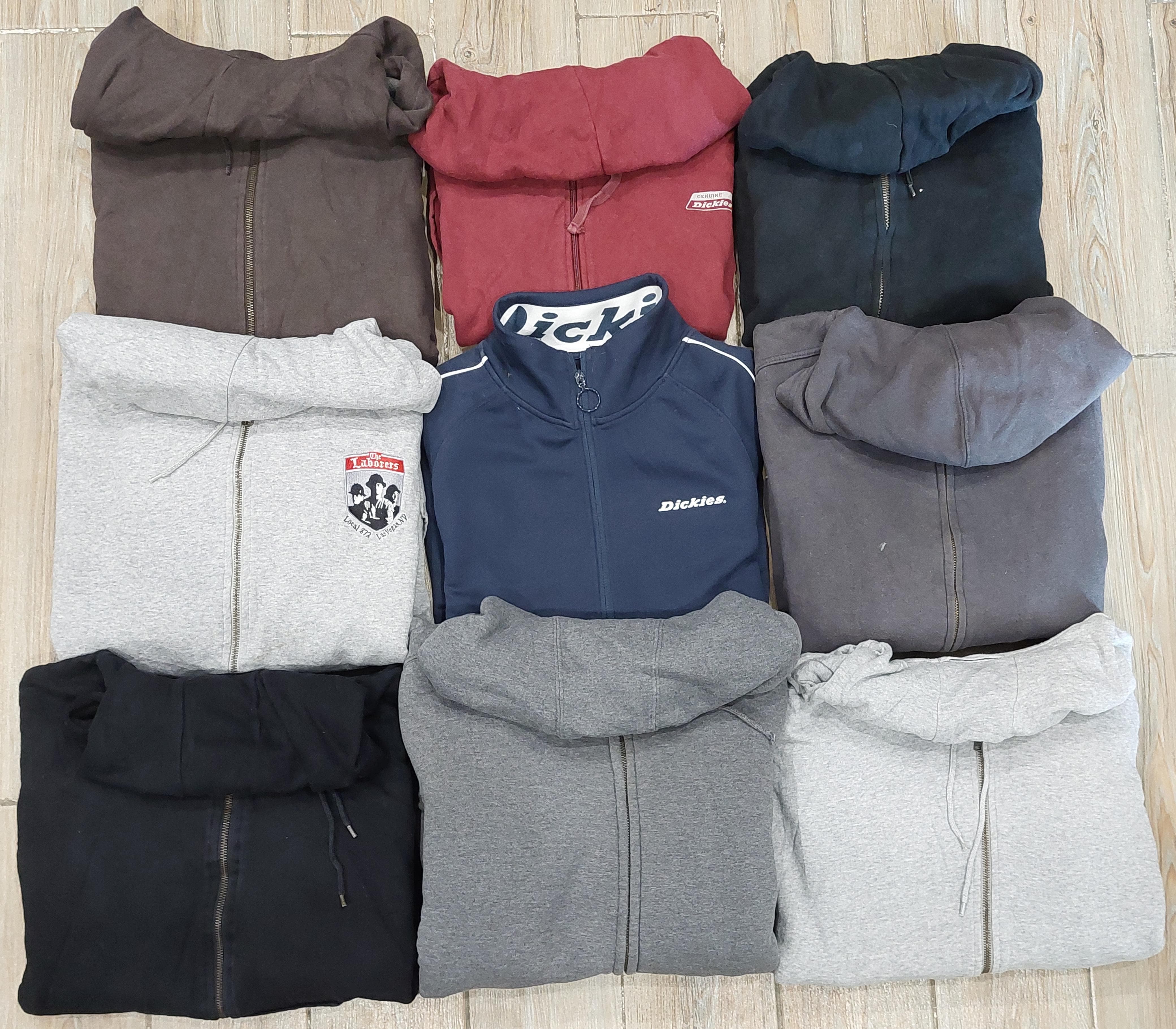 Branded Dickies Zipper Hoodies - 14 Pieces