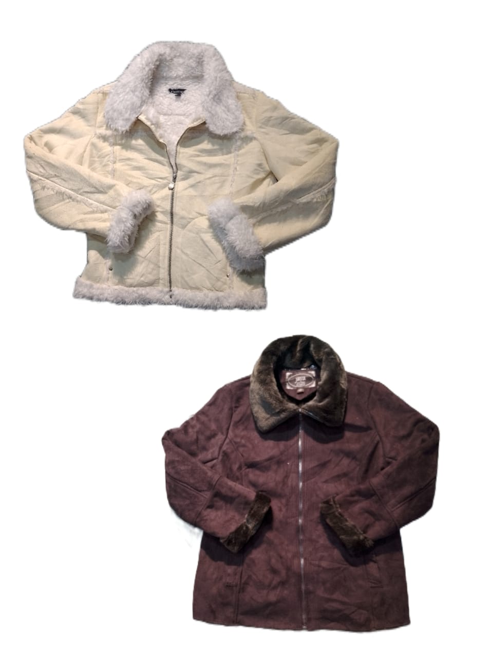 suede shearling coat