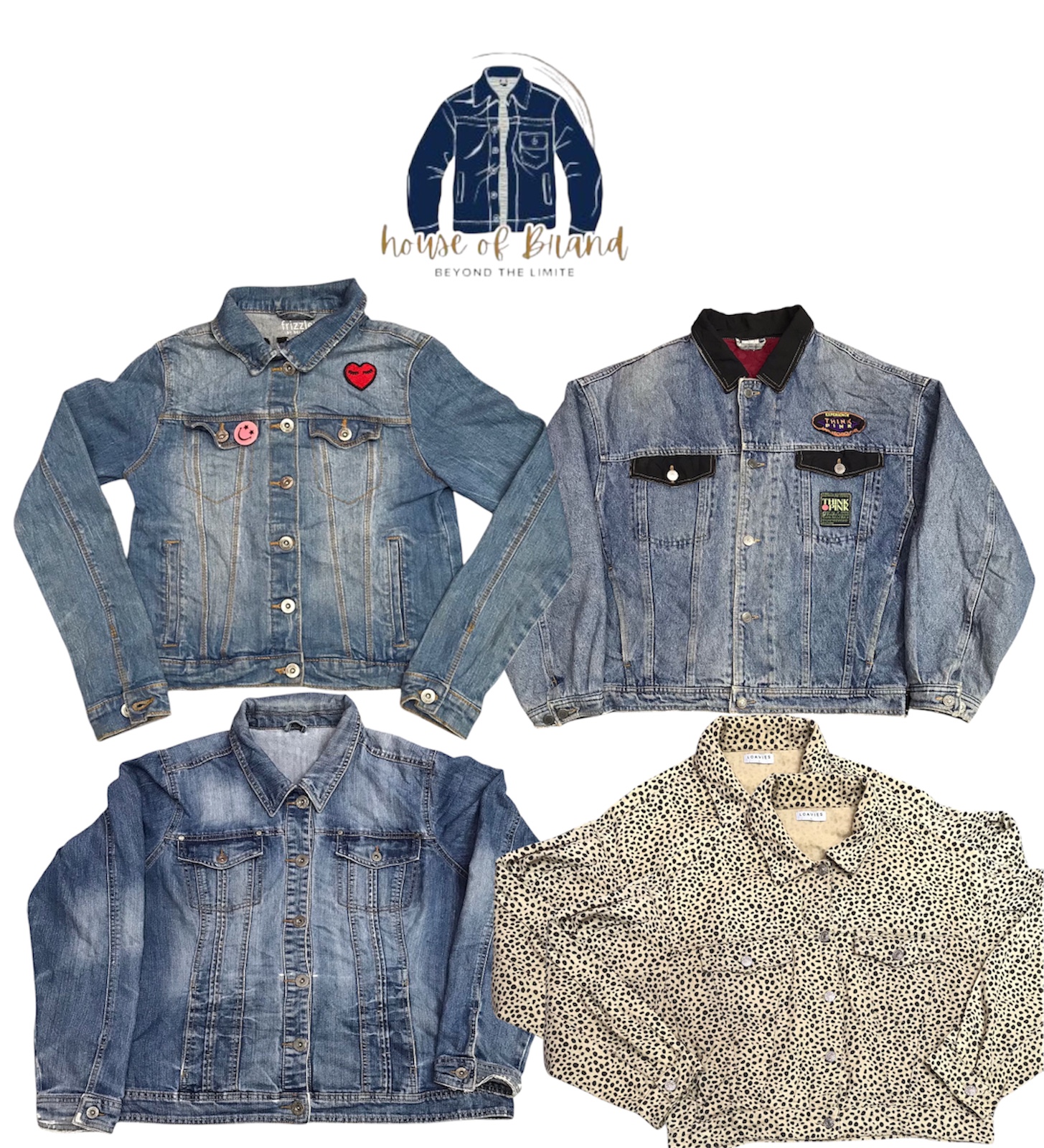 Veste en denim Y2K