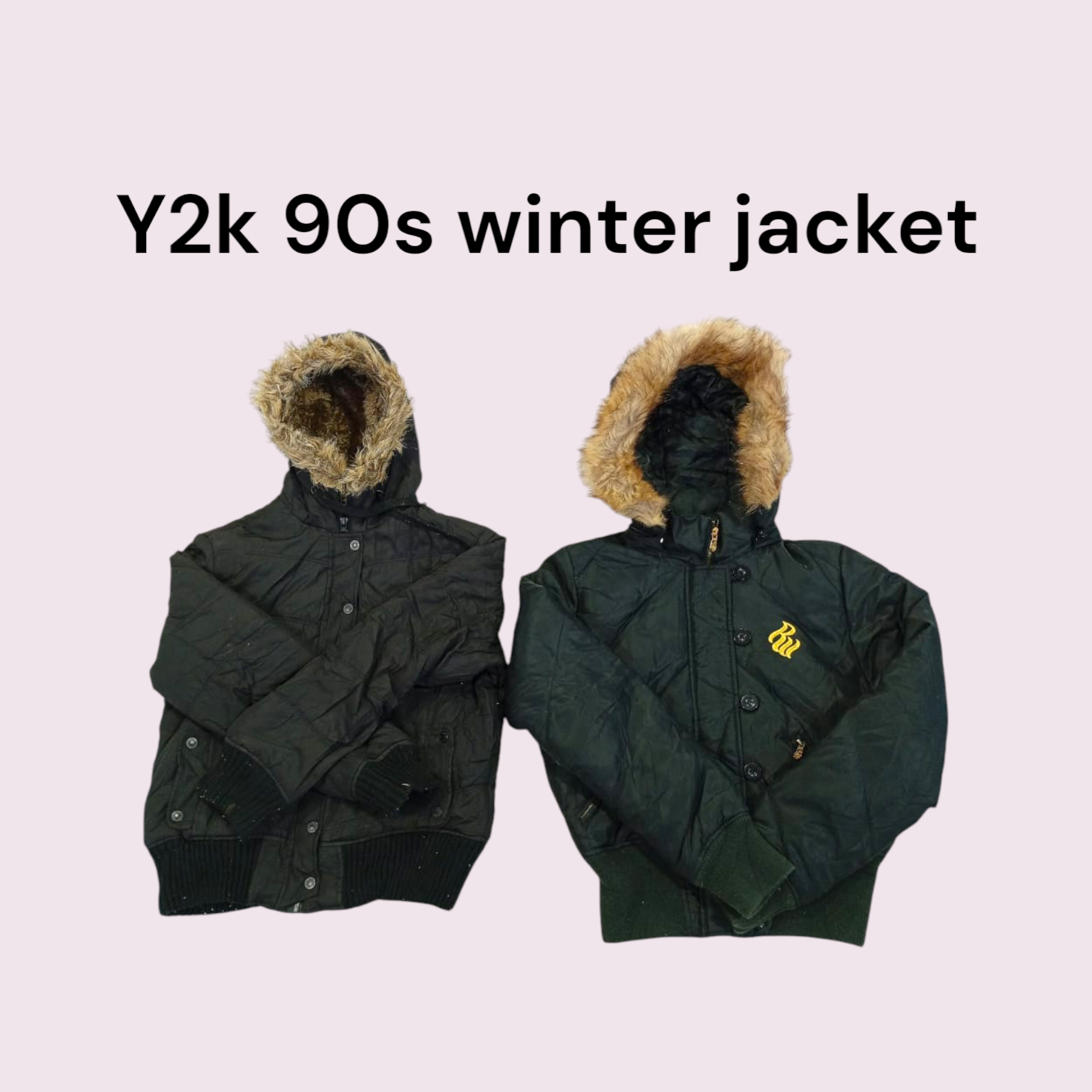 Y2k 90s Winter Jackets