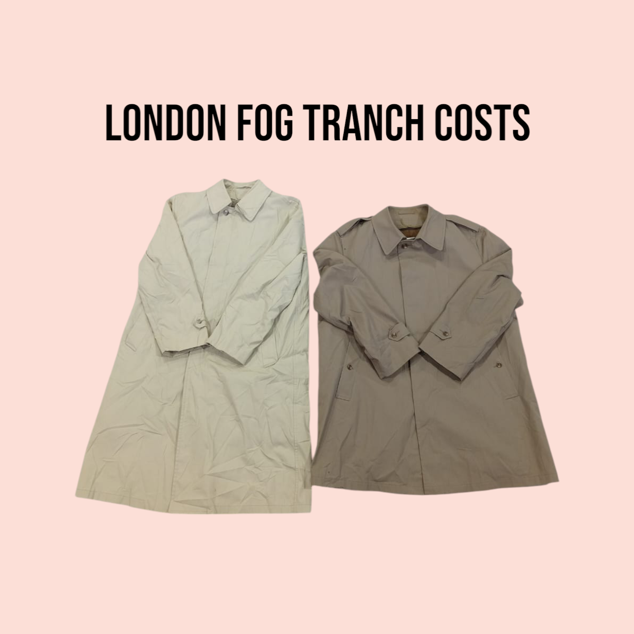 London Fog Trench Coats