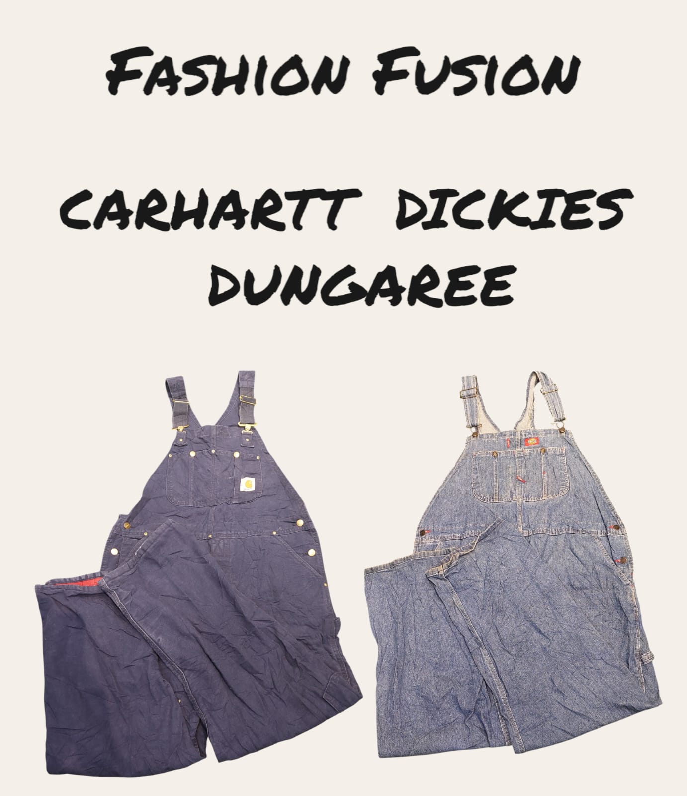 Carhartt dickies dungarees (FF-379)