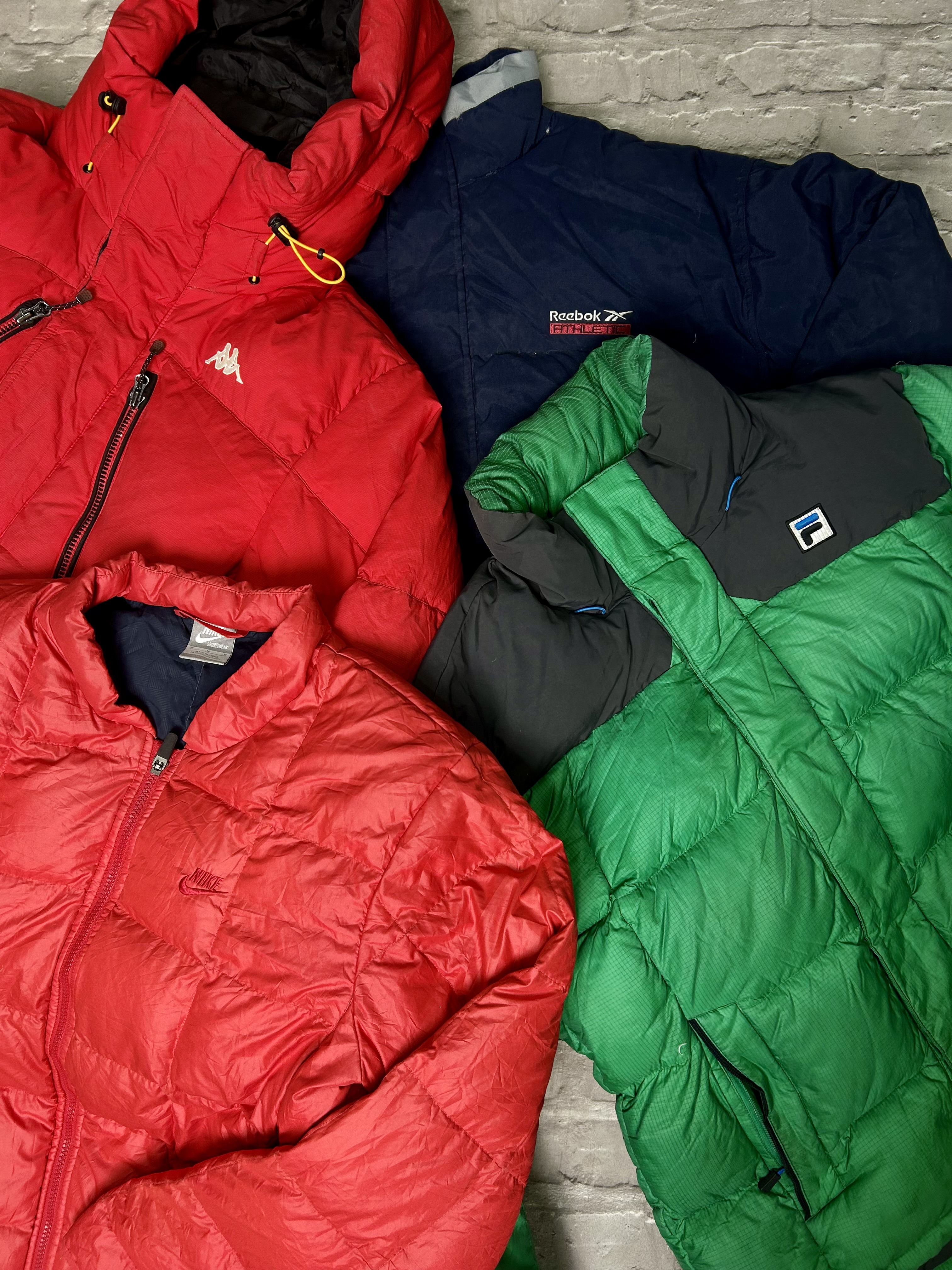 Branded Puffer Jackets 20 Pieces