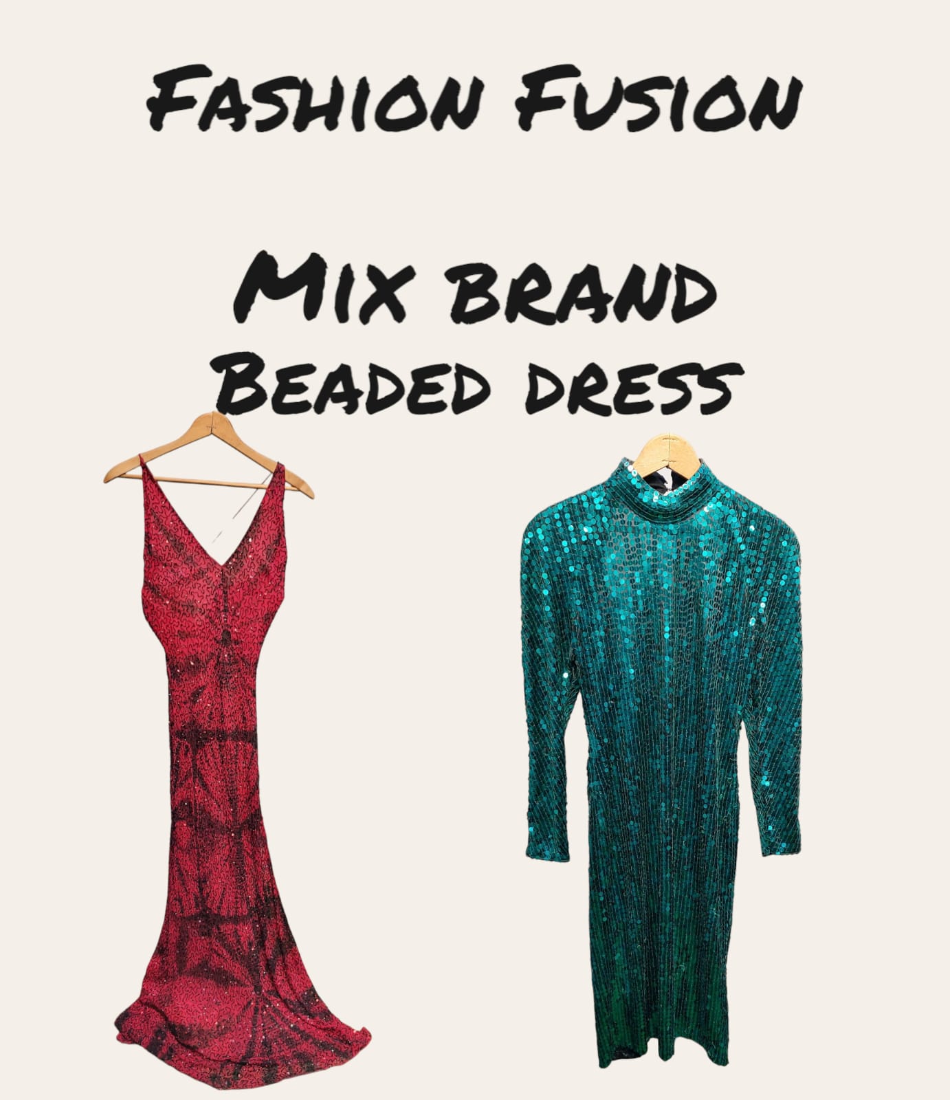 Beaded dress (FF-395)