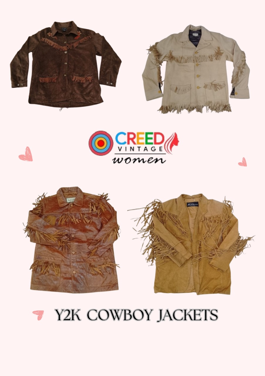 CR3158 Vestes Cowboy Y2K - 10 pièces