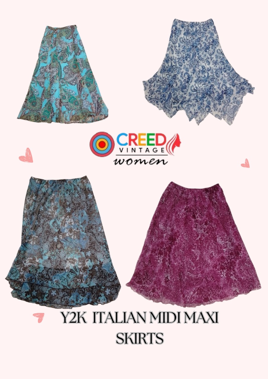 CR3167 Y2K italian Skirts - 8 Pcs