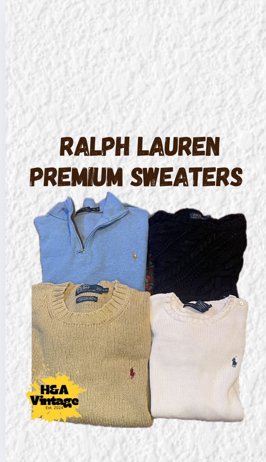 RALPH LAUREN STRICKWARE