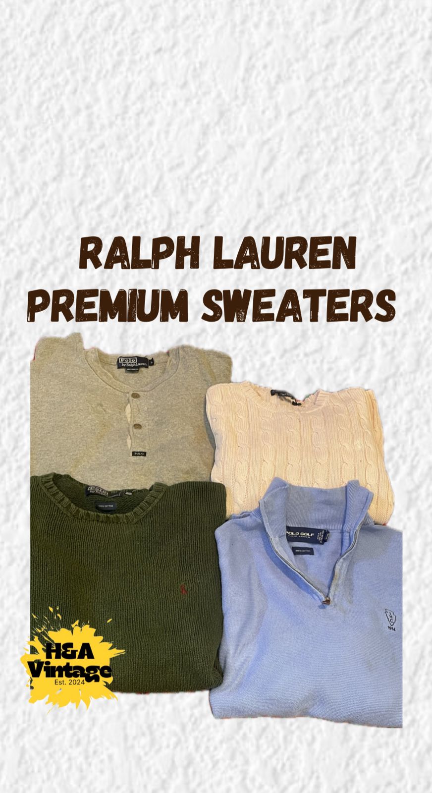 RALPH LAUREN PULLOVER