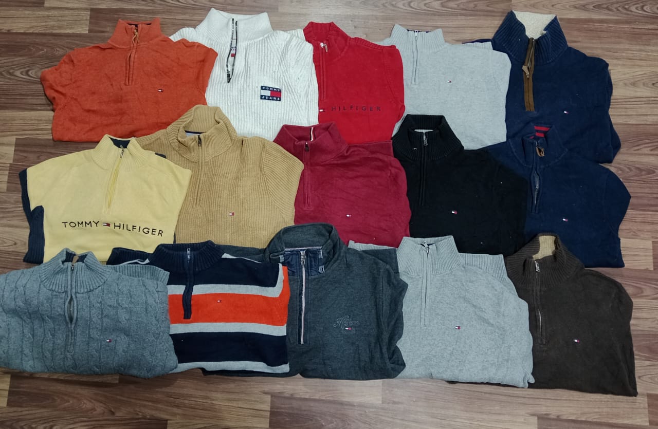 Tommy Hilfiger 1/4 zip 15 pieces