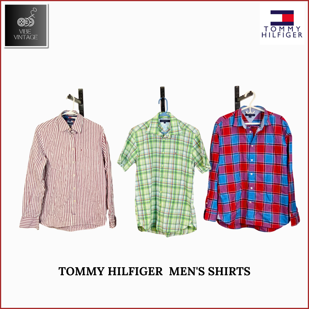 TOMMY HILFIGER MEN'S SHIRTS - 13 PCS