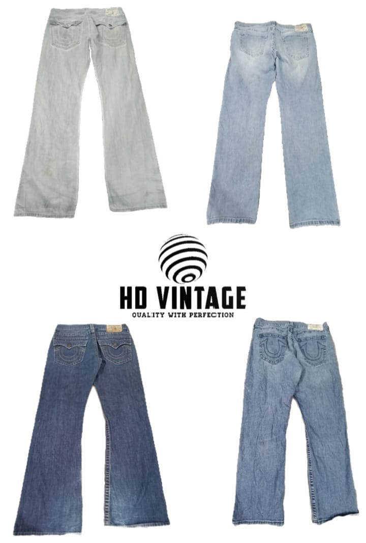 HD583 Men True Religion Baggy Jeans - 12 pcs