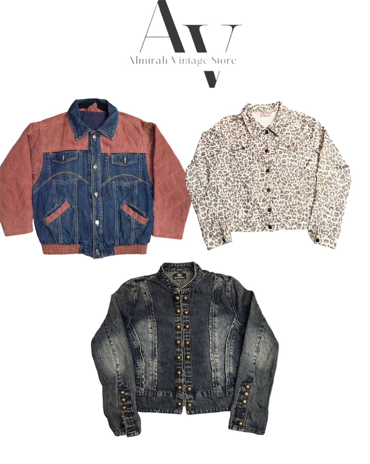 All are mixed items sweaters ,denim jackets , trackjackets and more