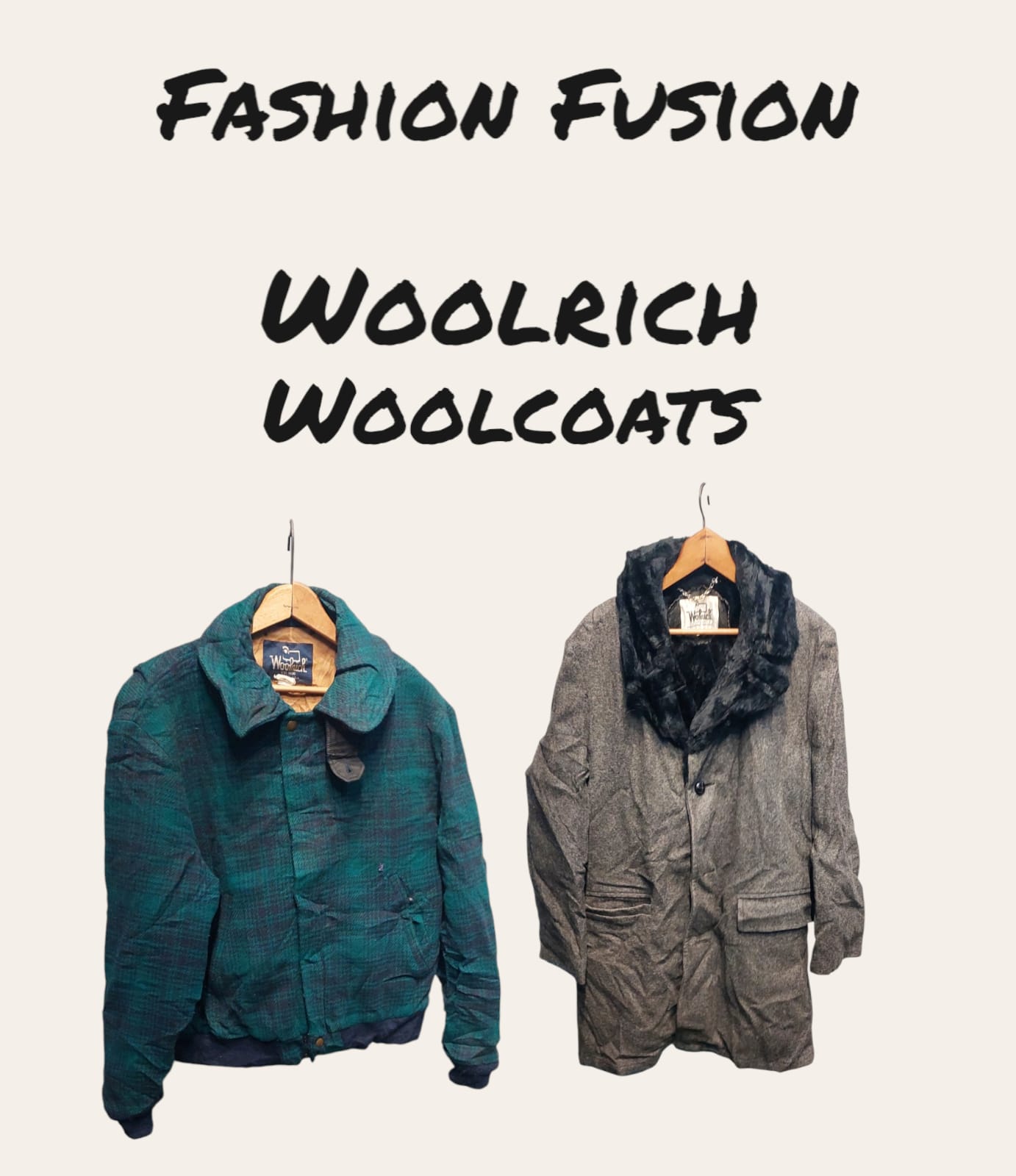 Manteaux en laine de blazer Woolrich (FF-404)