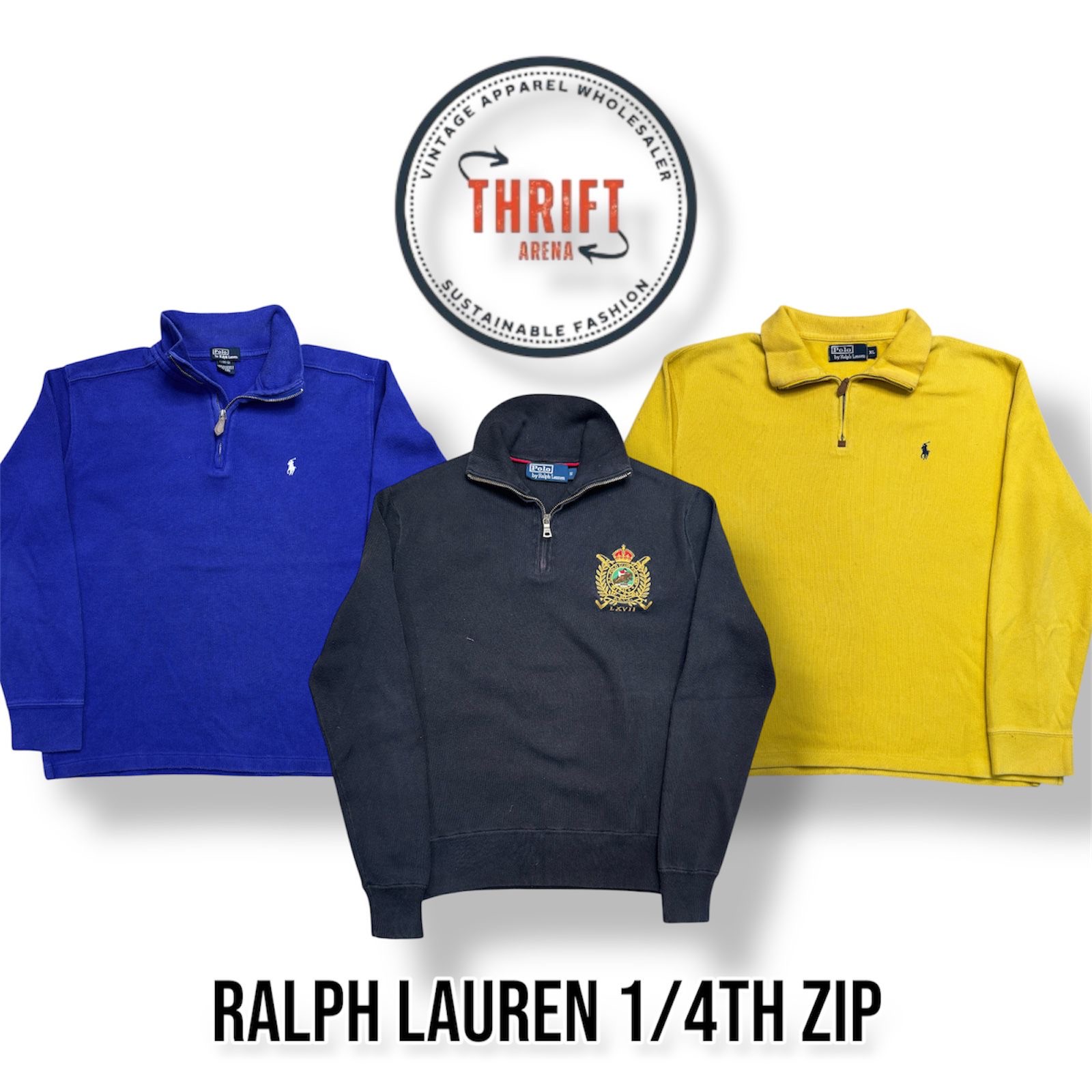 Ralph Lauren 1/4 de fermeture 10PCs