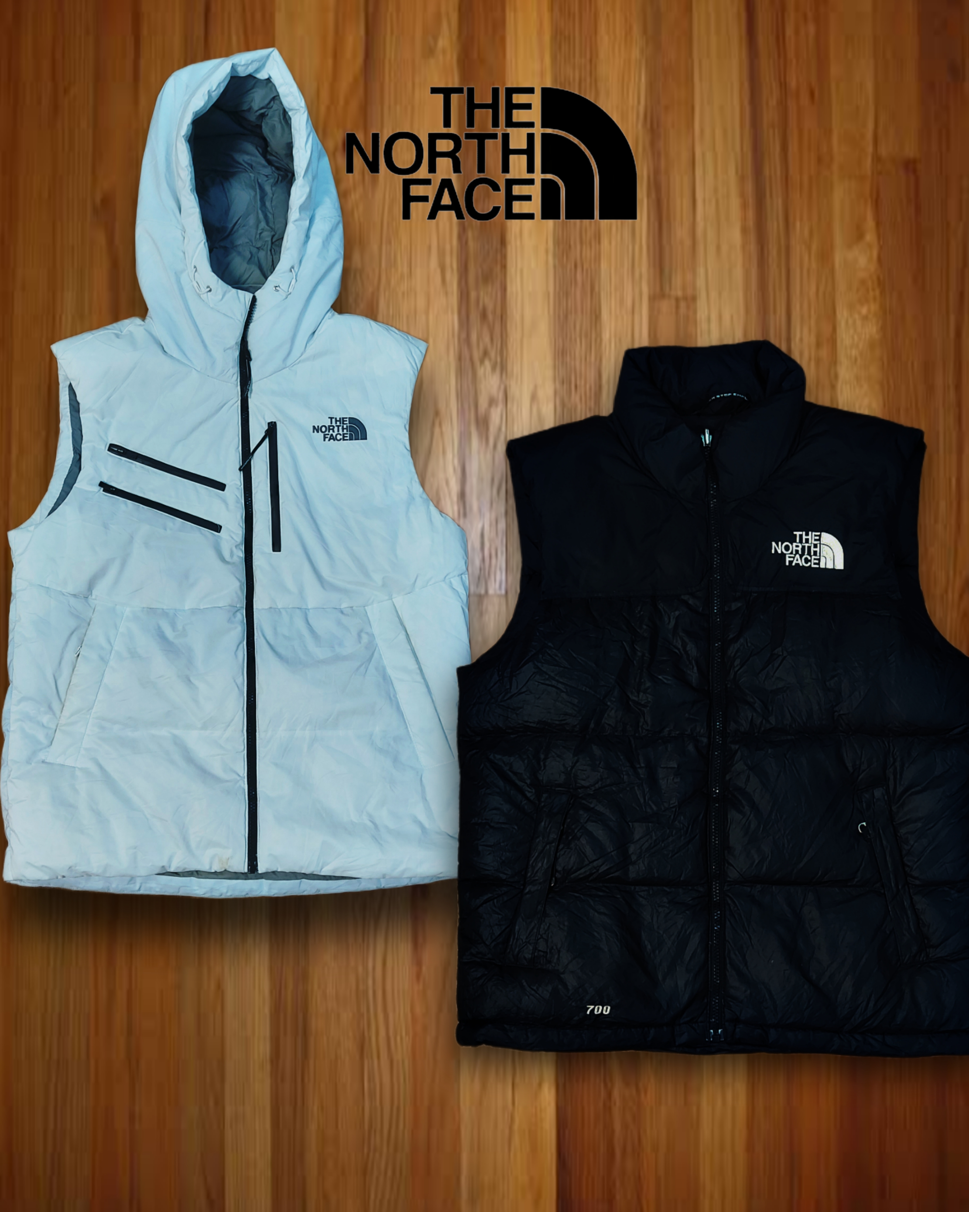 The North Face Puffer vest  10 pcs