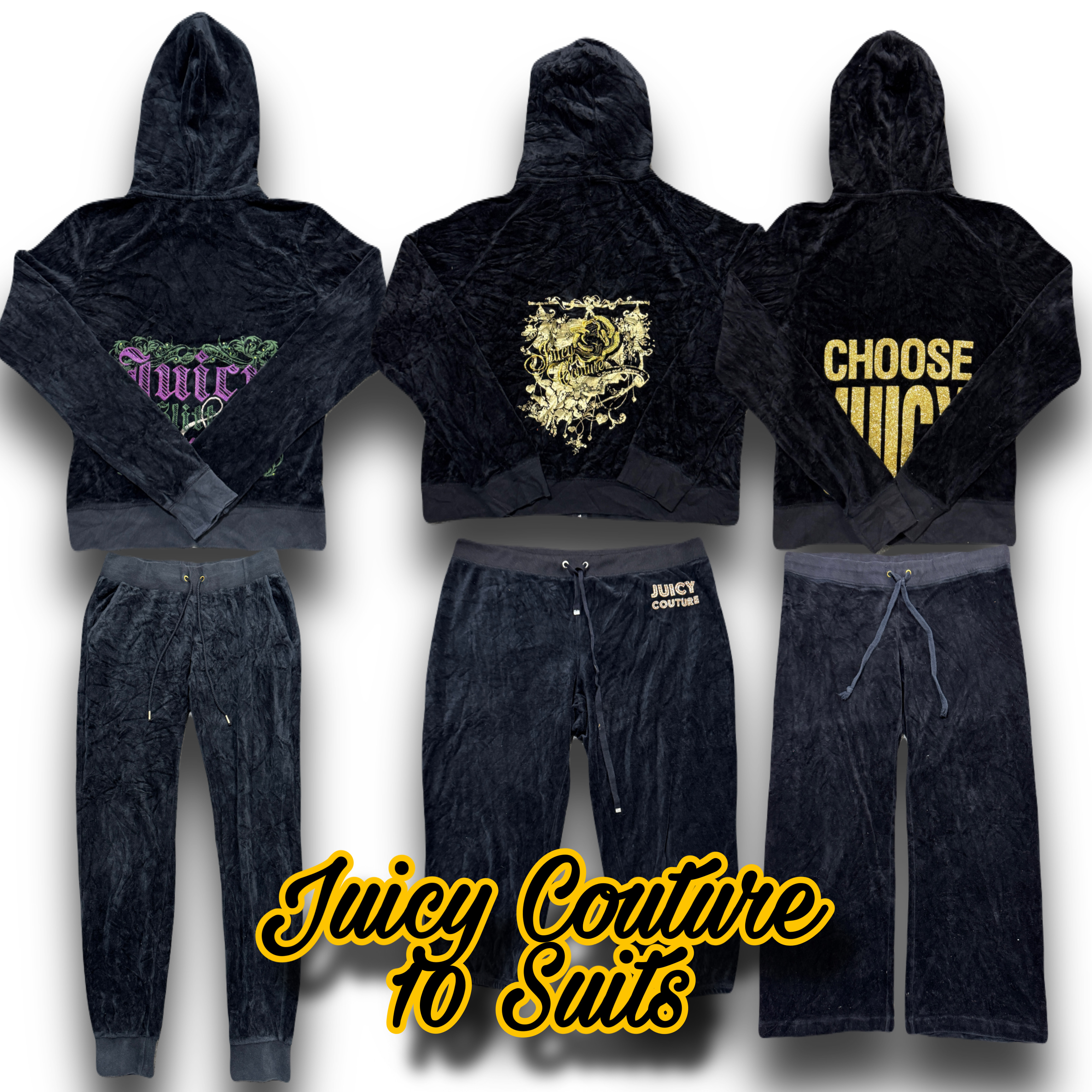 Costumes noirs Juicy Couture