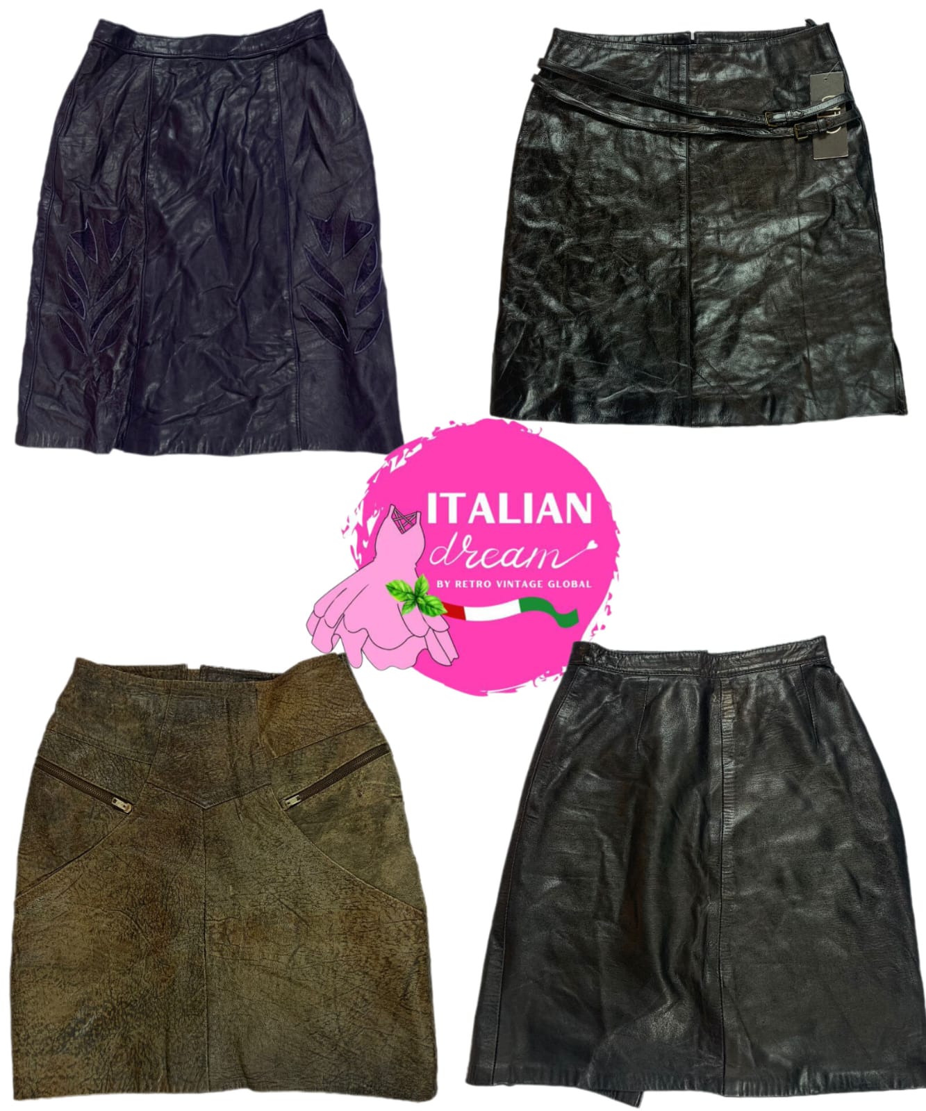 Women Leather Skirts