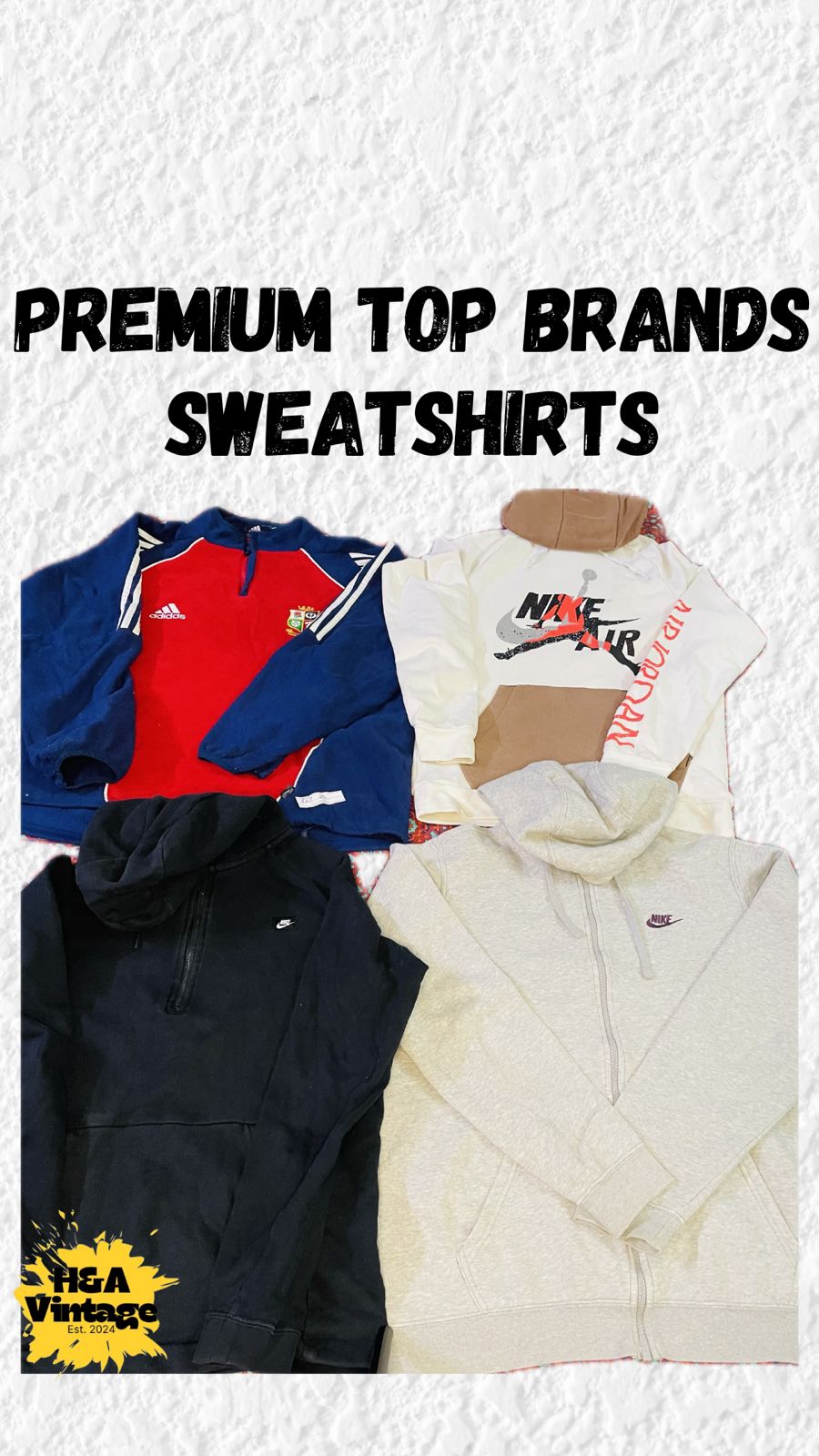 PREMIUM TOP-MARKEN SWEATSHIRTS