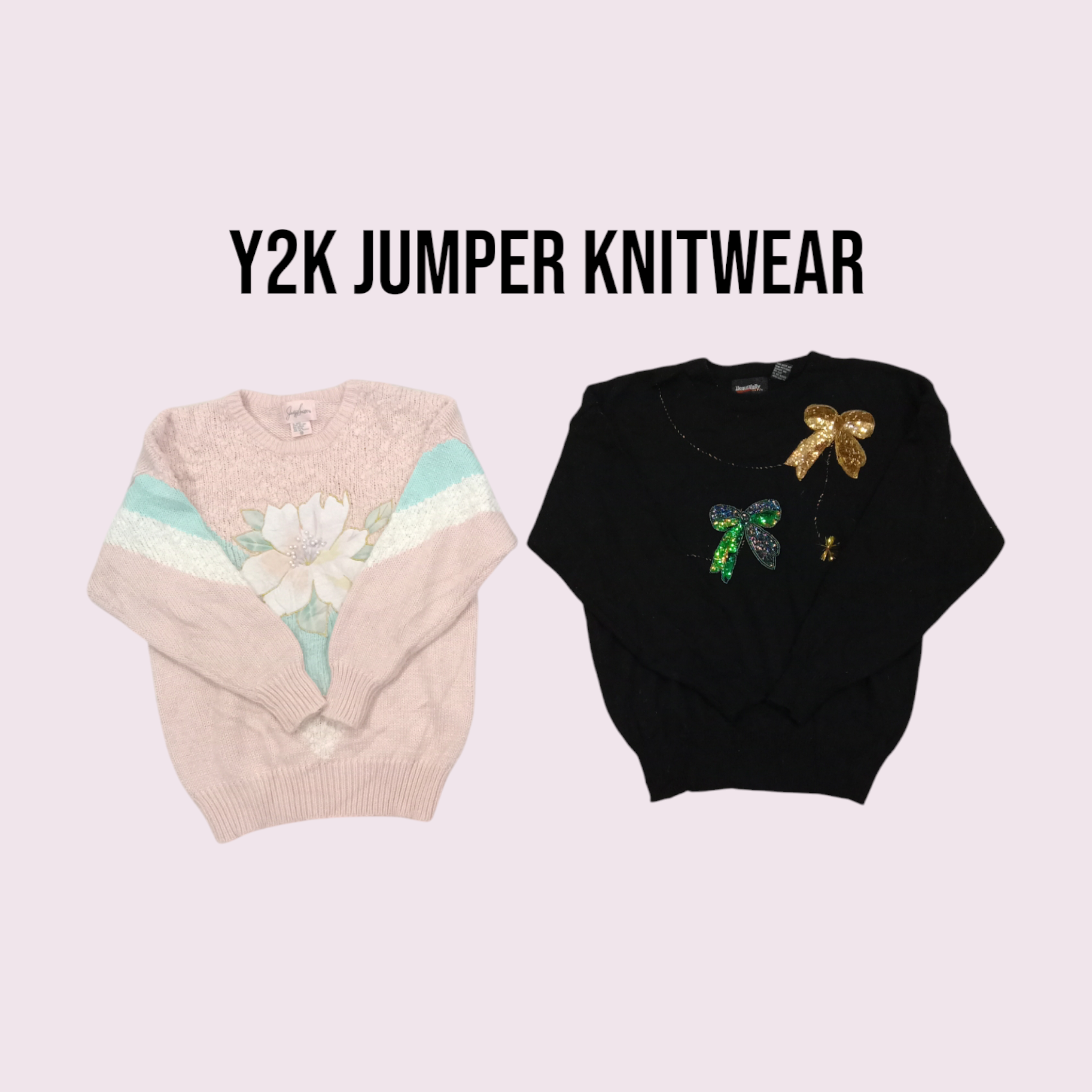 Y2K 90er Jahre Pullover Sweater