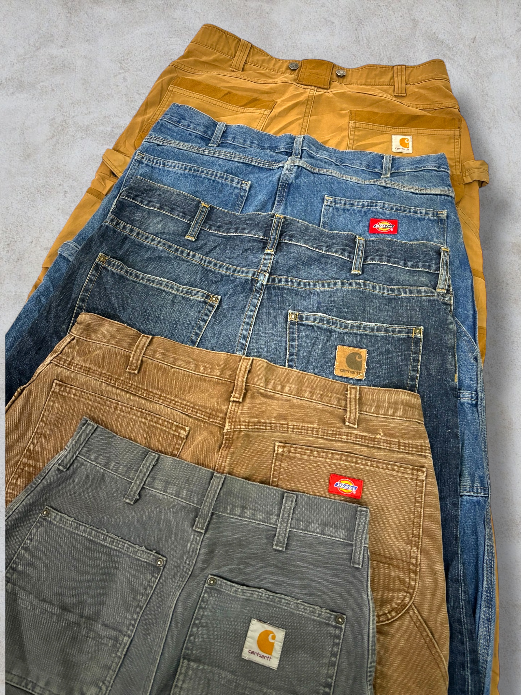 Mélange de Pantalons Carhartt Dickies 20 Pcs (C2)