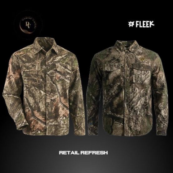 Chemise camouflée Realtree 15 pièces