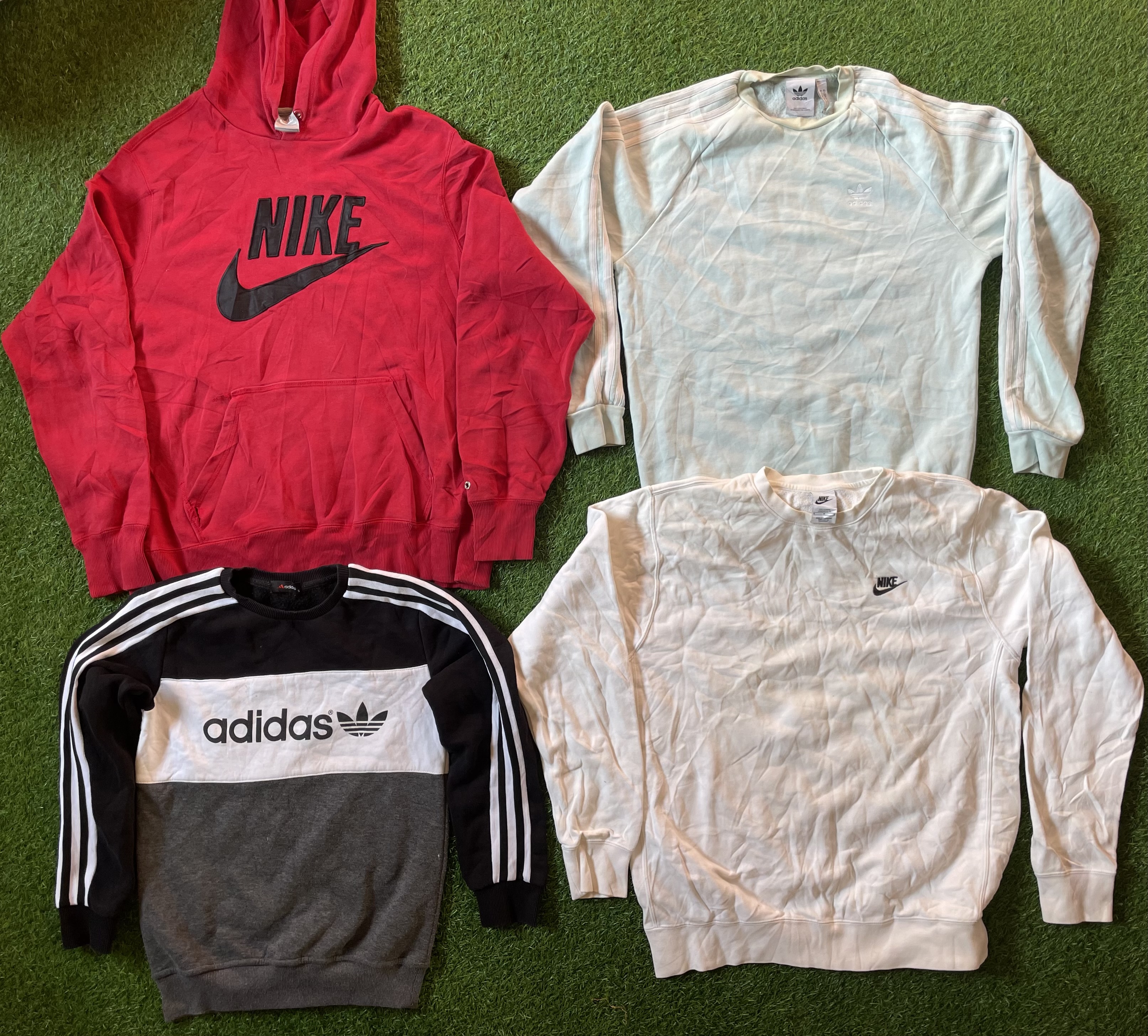 Nike and adidas sweatshirts 20pcs