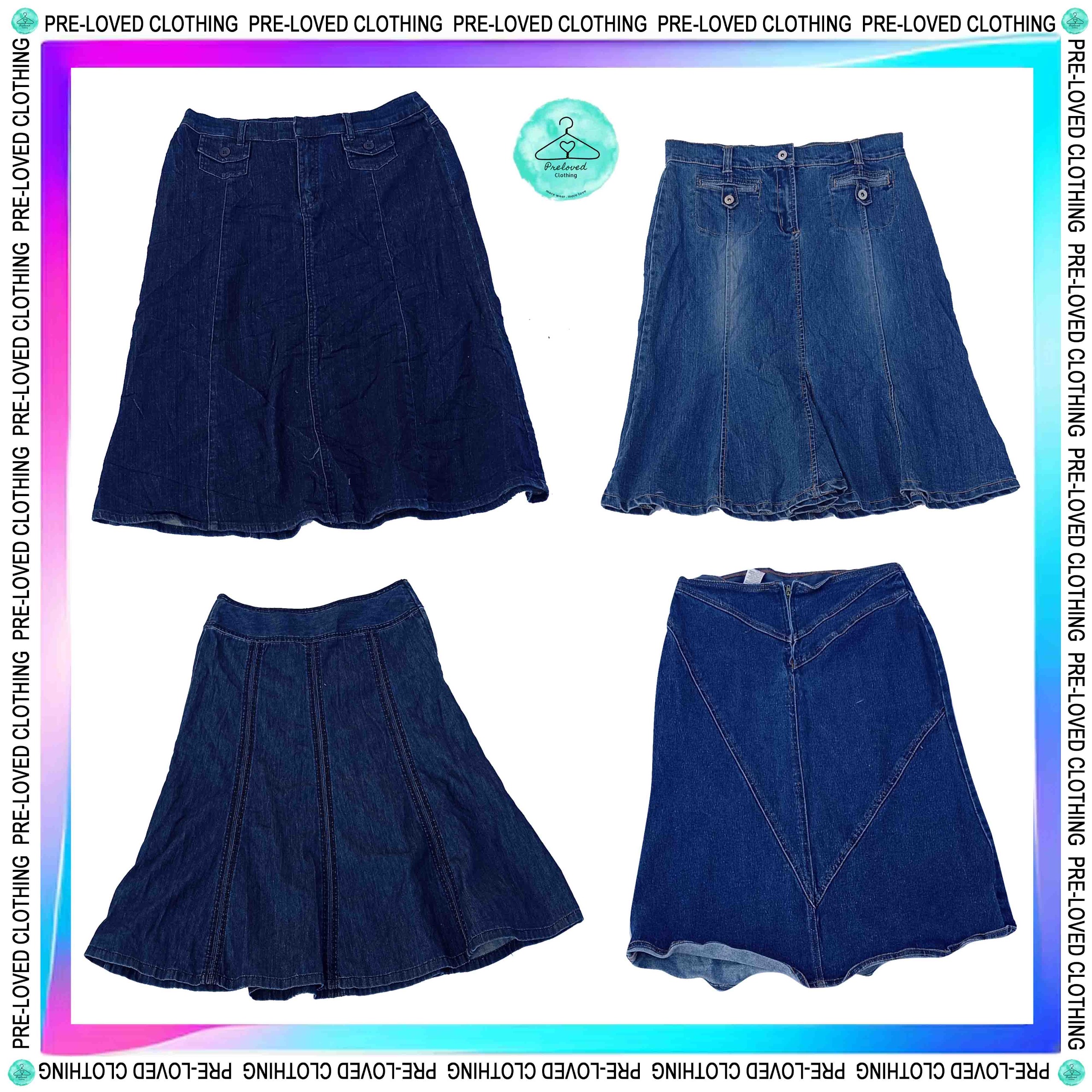 Denim Skirts