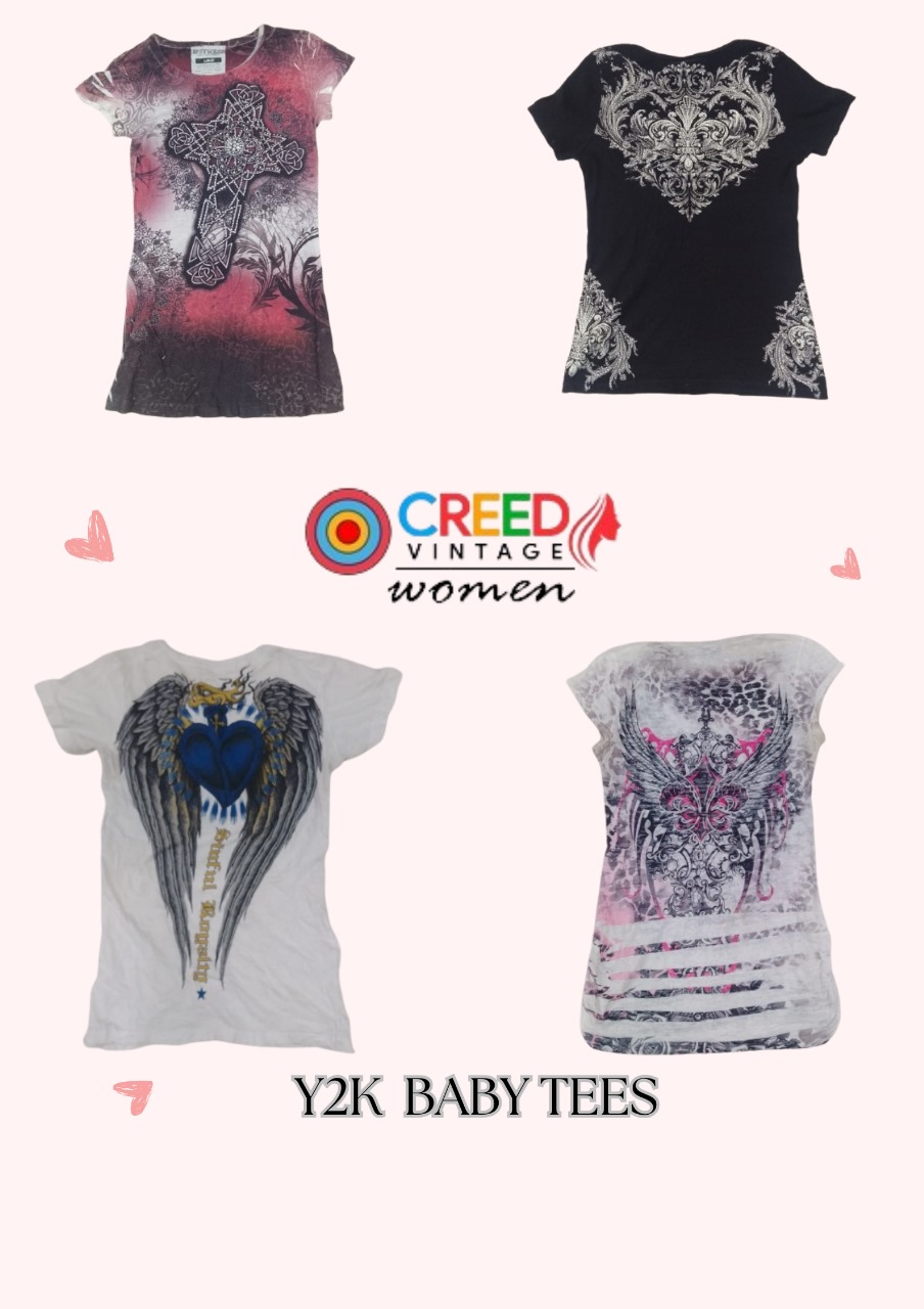 CR3197 Y2K Baby T-Shirts - 29 Stück