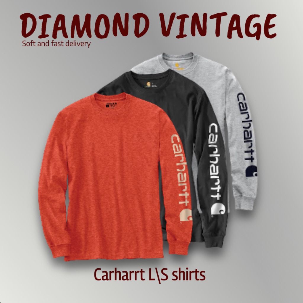 Carhartt T-shirt à manches longues 100 pièces