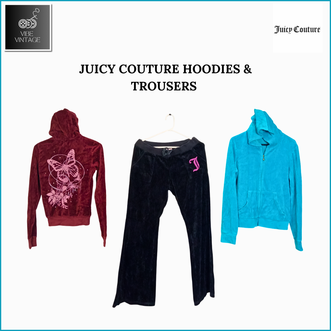 JUICY COUTURE HOODIES & TROUSERS - 30 PCS