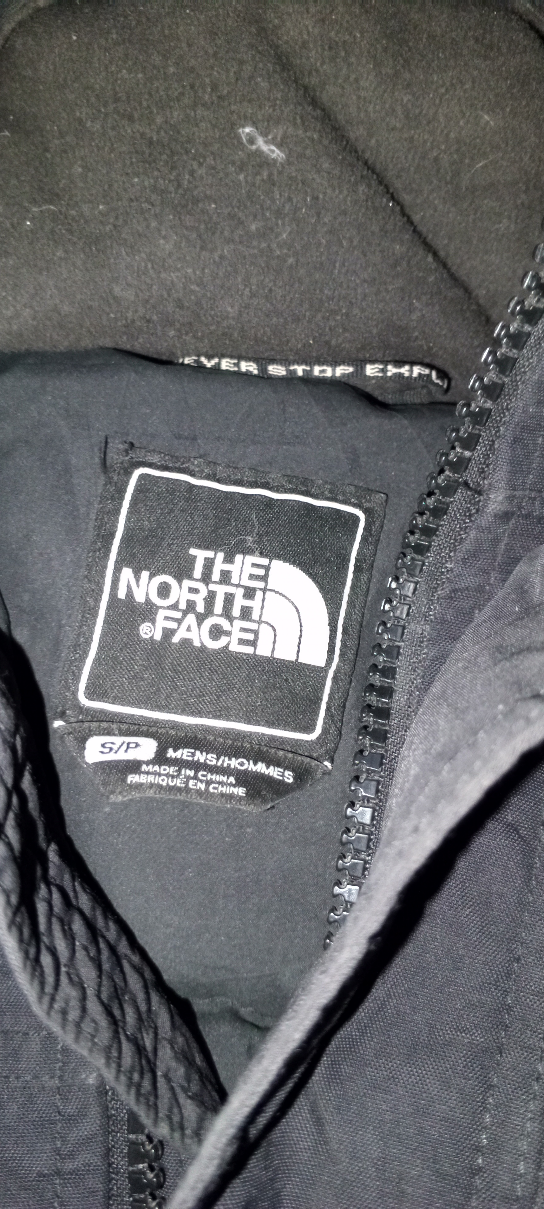 Les vestes The North Face