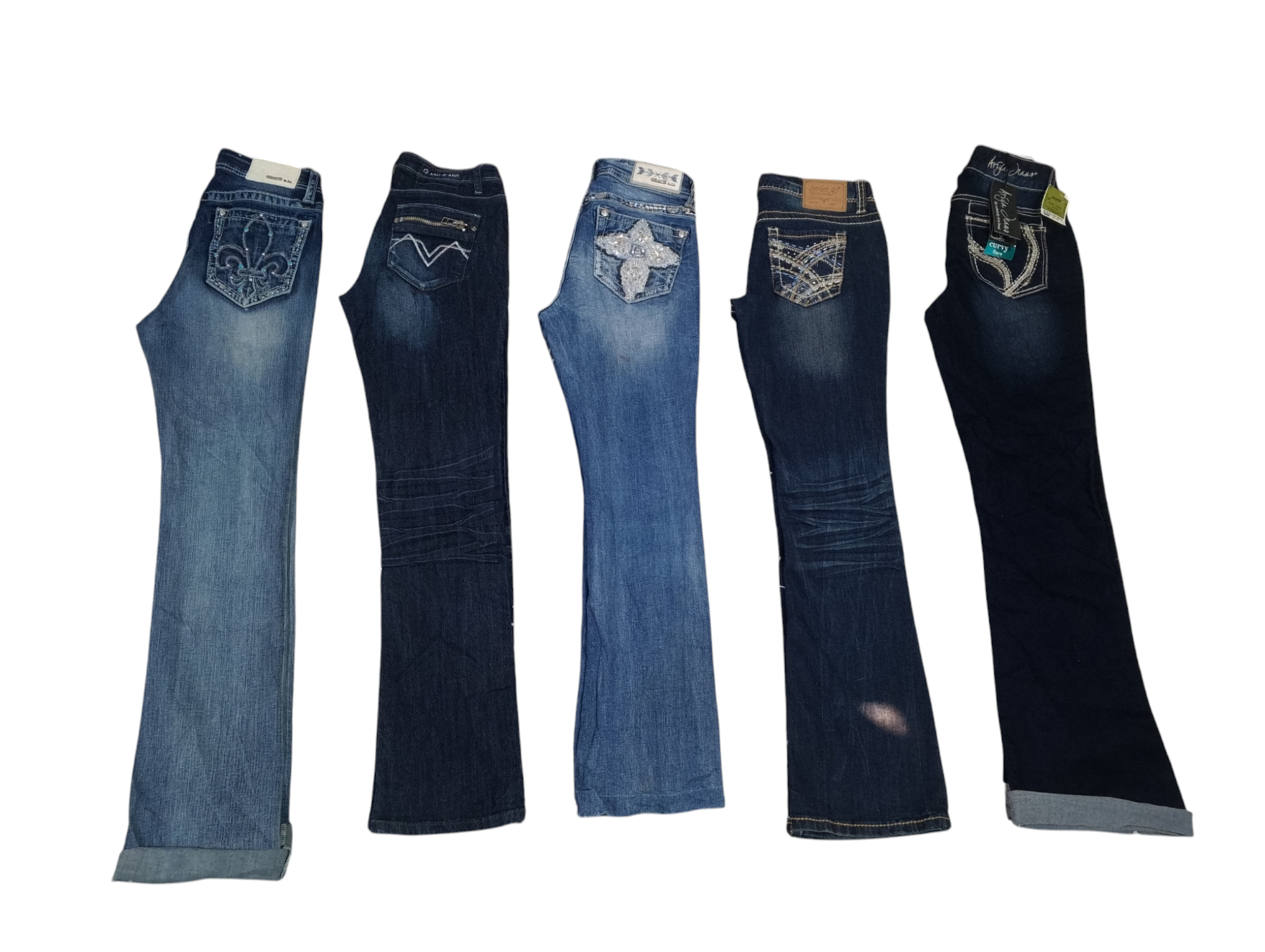 Y2K beaded jeans - 14 pcs - Jan6/25